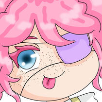 kiwi sticking tongue out